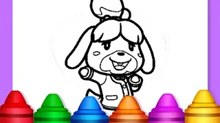 Animal Crossing Coloring Pages