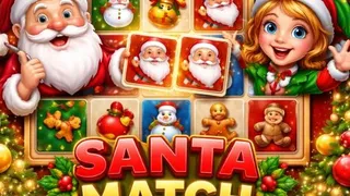 Santa Matching Game