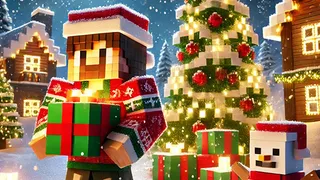 Minecraft Christmas Jigsaw: Festive Pixel Art Fun