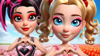 Vibrant Hearts Glamour vs Punk