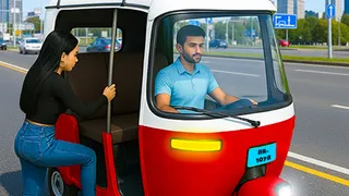 City Auto Rickshaw Game