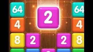 2048 neon game