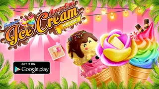 Summer Rose Cone Ice Cream