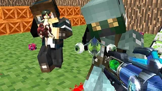 Blocky Gun Paintball